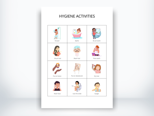 Hygiene Activity Cards PDF