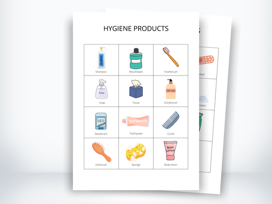 Hygiene Product Cards PDF