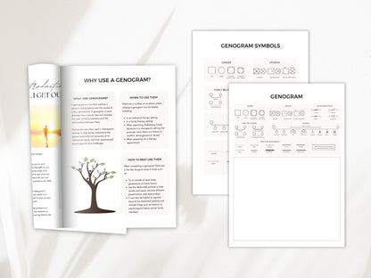 Family Genogram for Therapy Client