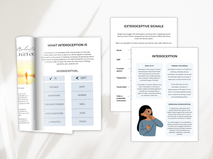 Exteroception vs Interoception Worksheets