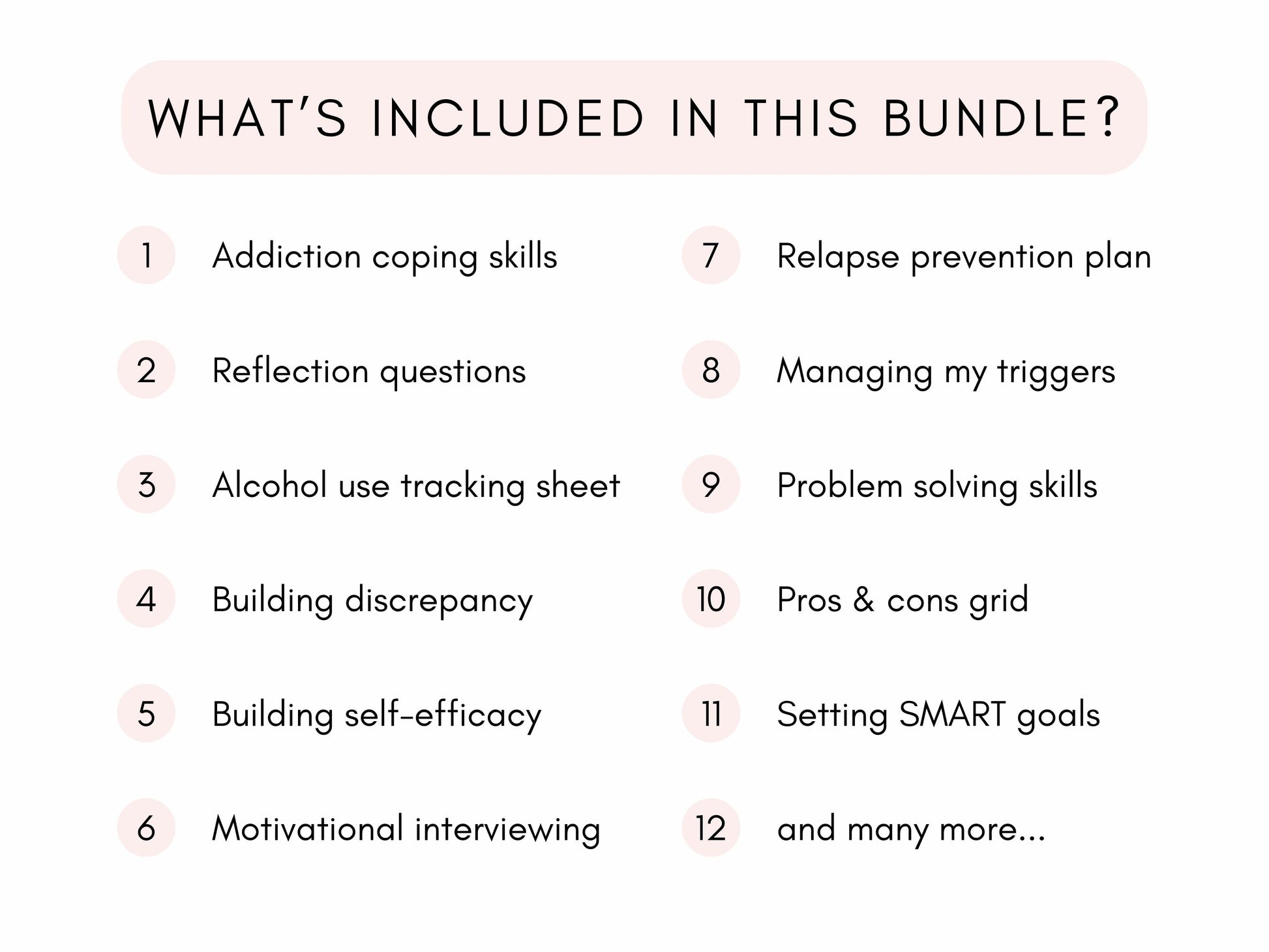 MI for Addiction Worksheets PDF