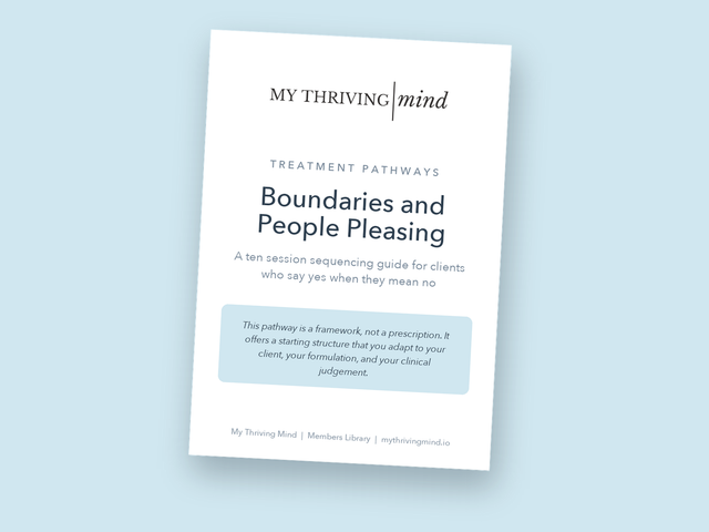 Boundaries and People Pleasing
