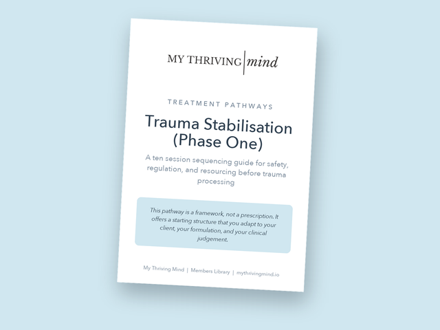 Trauma Stabilisation (Phase One)