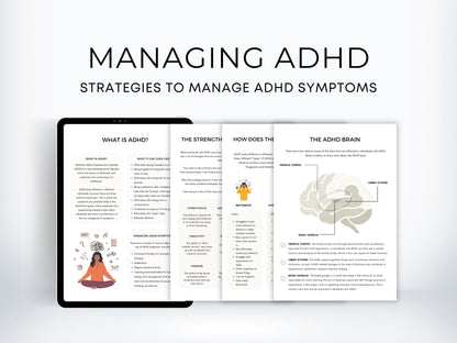 Managing ADHD Worksheets