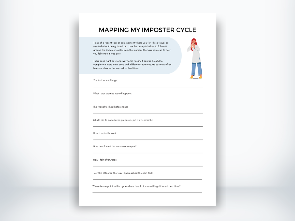 Mapping My Imposter Cycle PDF