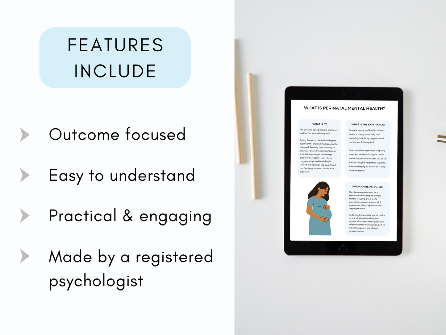 Matrescence & Perinatal Mental Health Worksheets