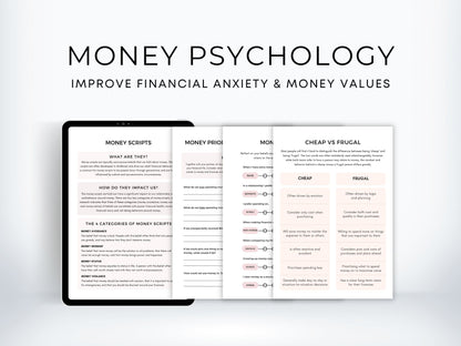 Money Psychology Worksheets PDF