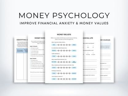 Money Psychology Worksheets PDF