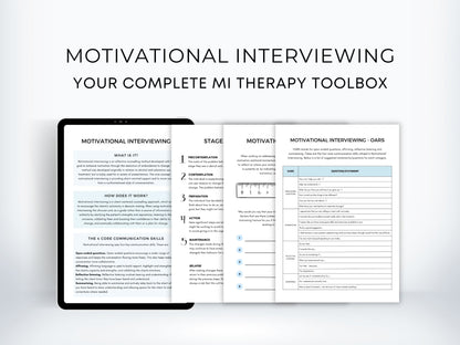 Motivational Interviewing Worksheets PDF