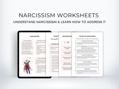 Narcissism Psychoeducation Worksheets