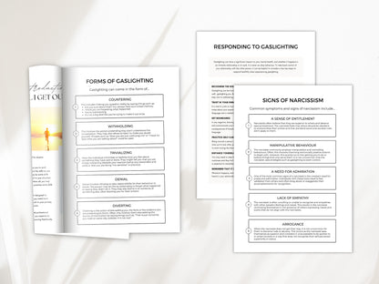 Narcissism Psychoeducation Worksheets