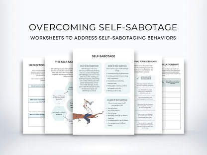 Overcoming Self-Sabotage Worksheets PDF