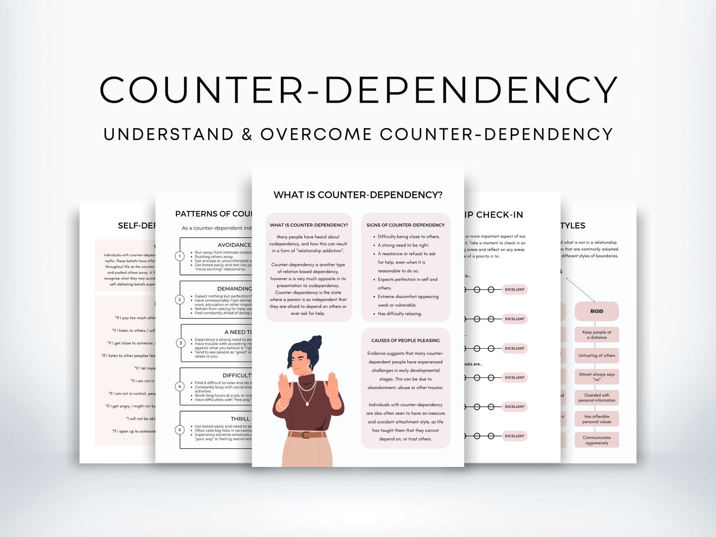 Overcoming Counter-Dependency Worksheets PDF