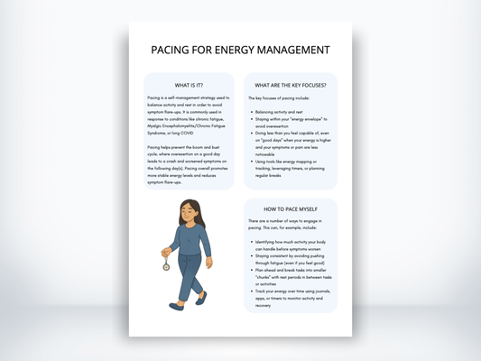 Pacing For Energy Management Handout PDF