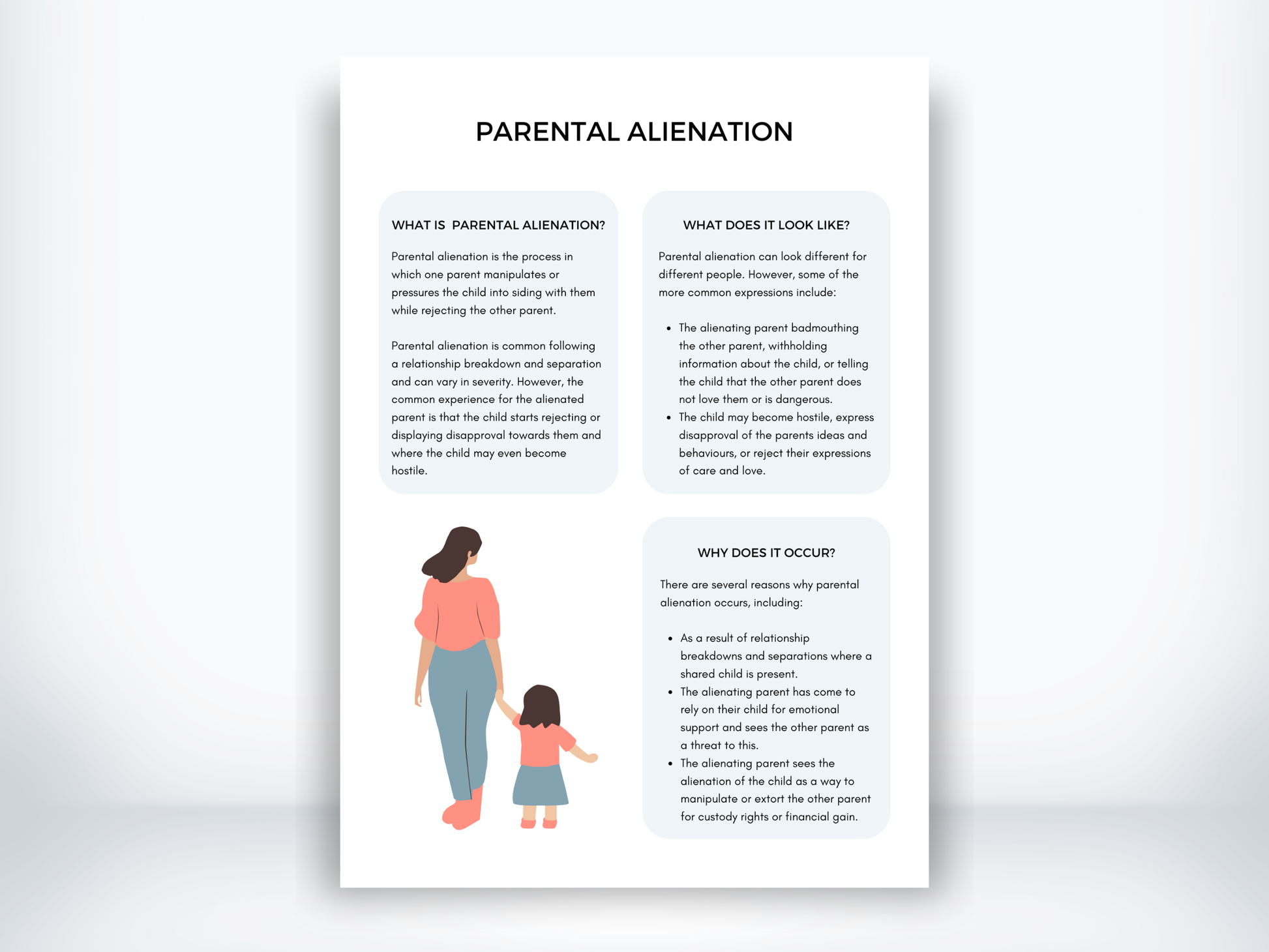 Parental Alienation Handout PDF