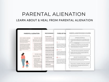 Parental Alienation Therapy Worksheets