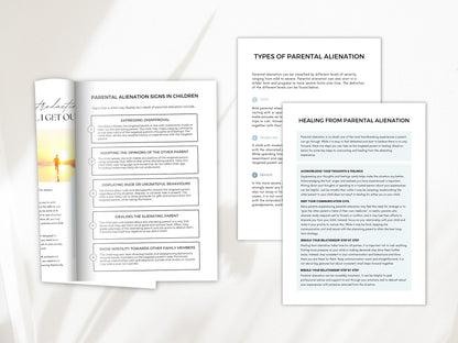 Parental Alienation Therapy Worksheets