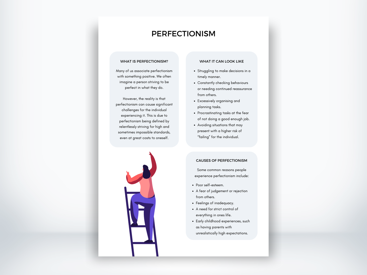 Perfectionism Handout PDF