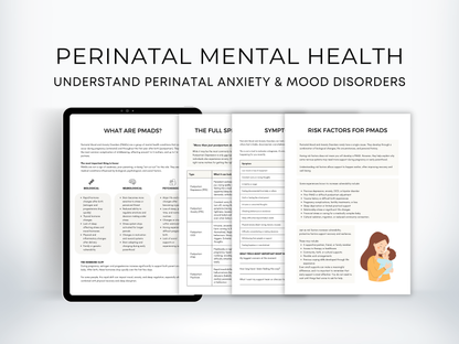 Perinatal Mood & Anxiety Disorders (PMADs) Worksheets