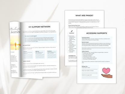 Perinatal Mood & Anxiety Disorders (PMADs) Worksheets