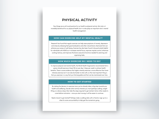 Physical Activity For Mental Health PDF