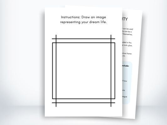 Picture Frame Activity Art Therapy PDF
