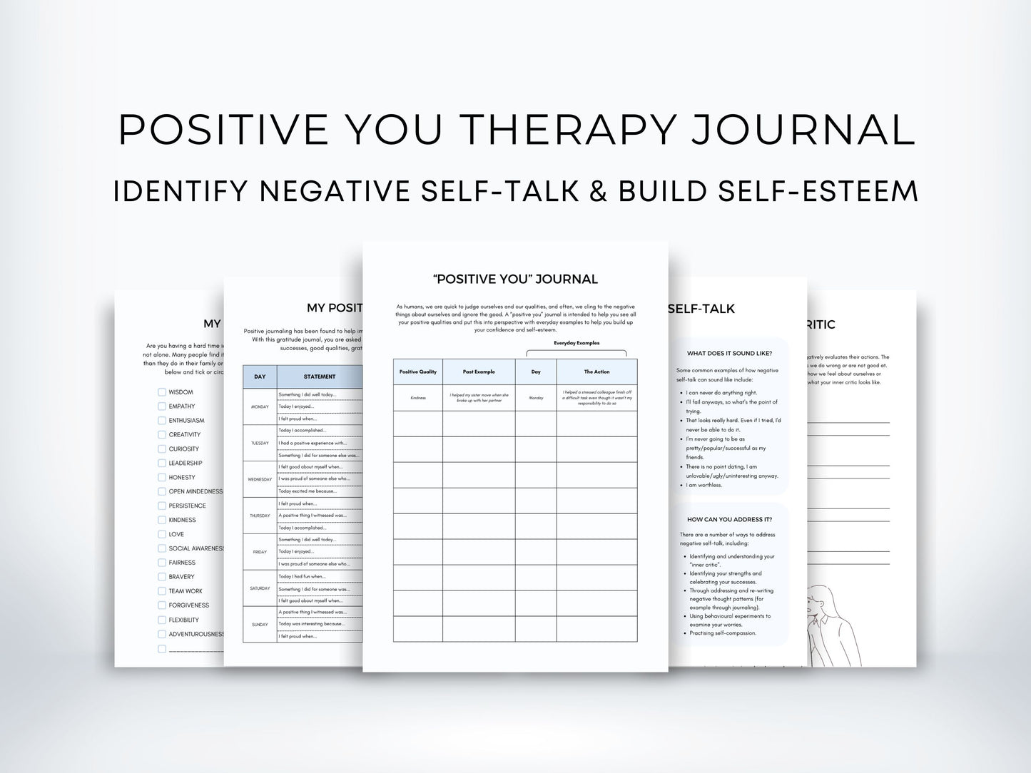 Positive You Therapy Journal