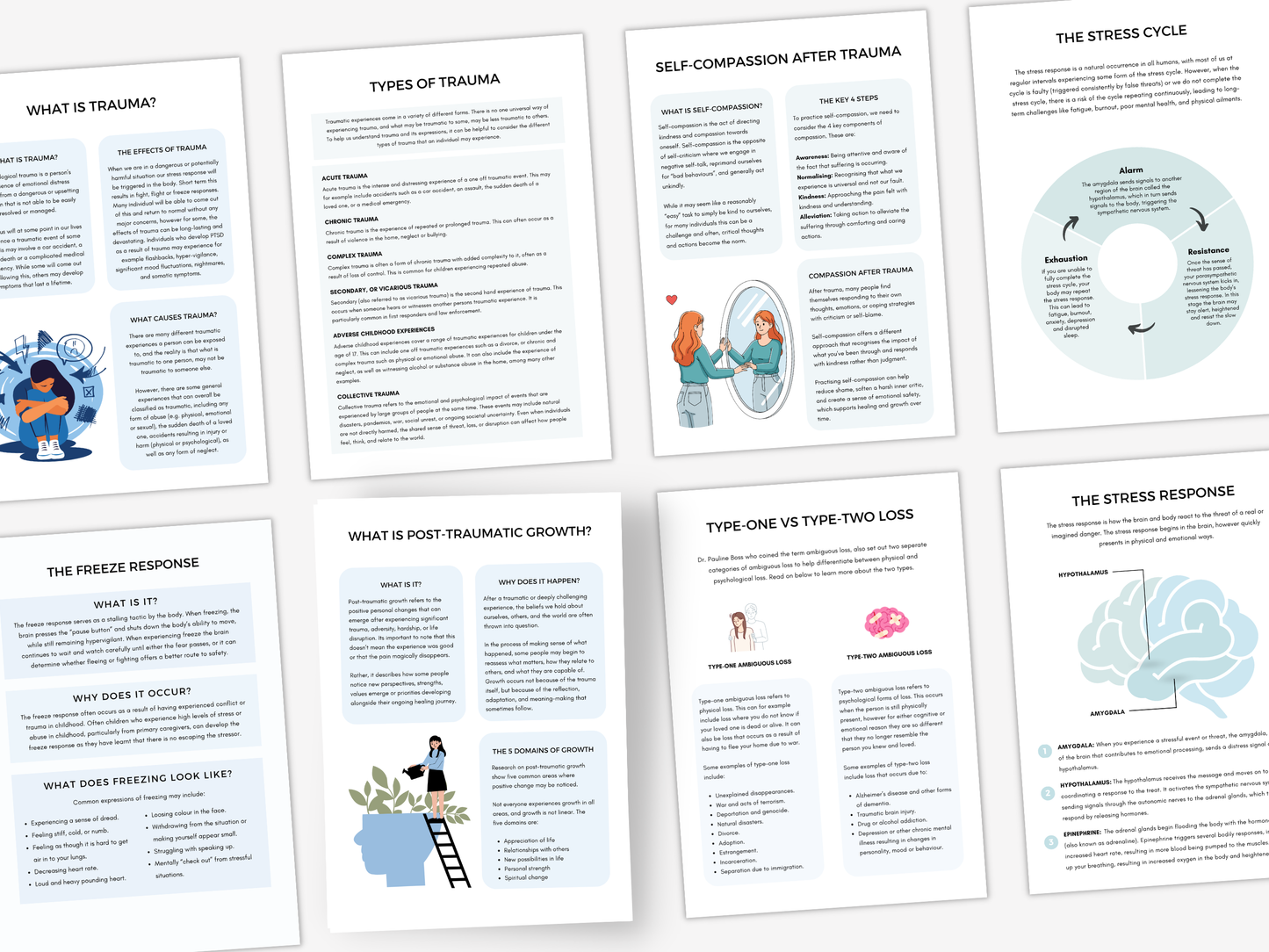 Post-Traumatic Growth Worksheets