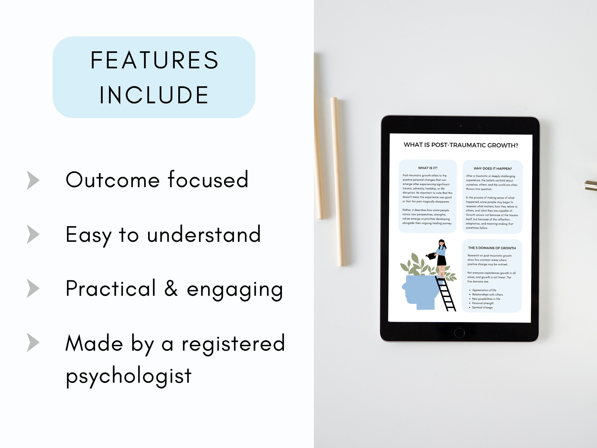 Post-Traumatic Growth Worksheets