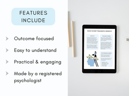 Post-Traumatic Growth Worksheets