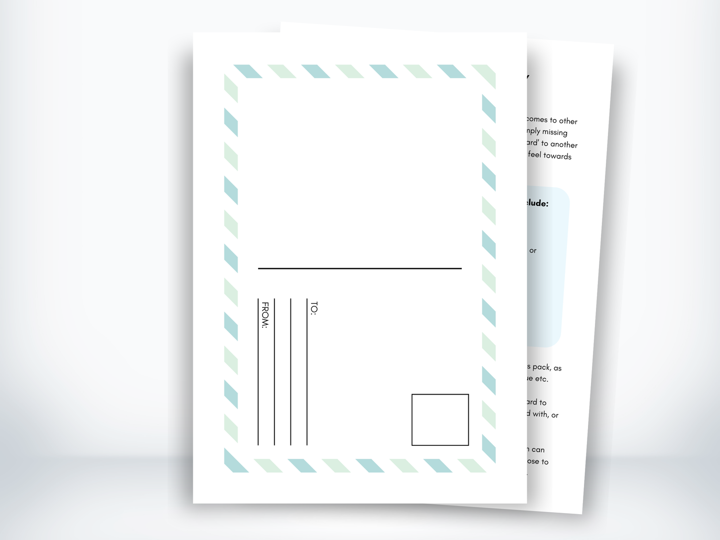Postcard Activity Art Therapy PDF