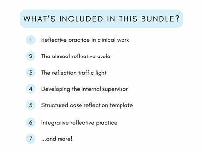 Reflective Practice Worksheets