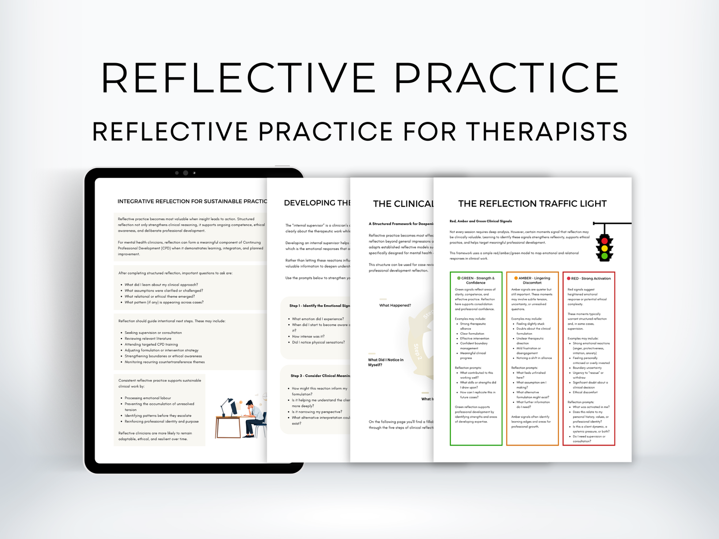 Reflective Practice Worksheets