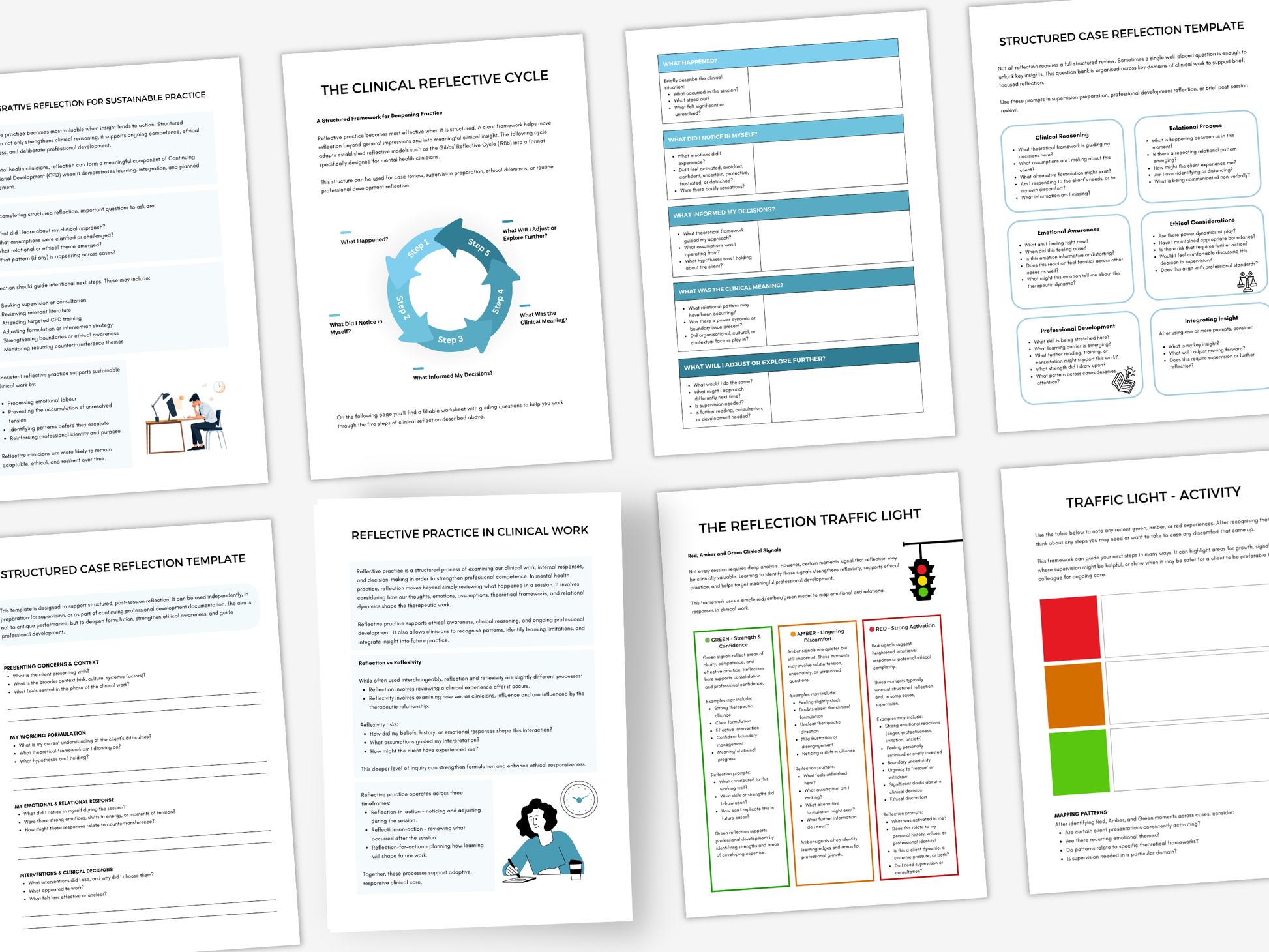 Reflective Practice Worksheets