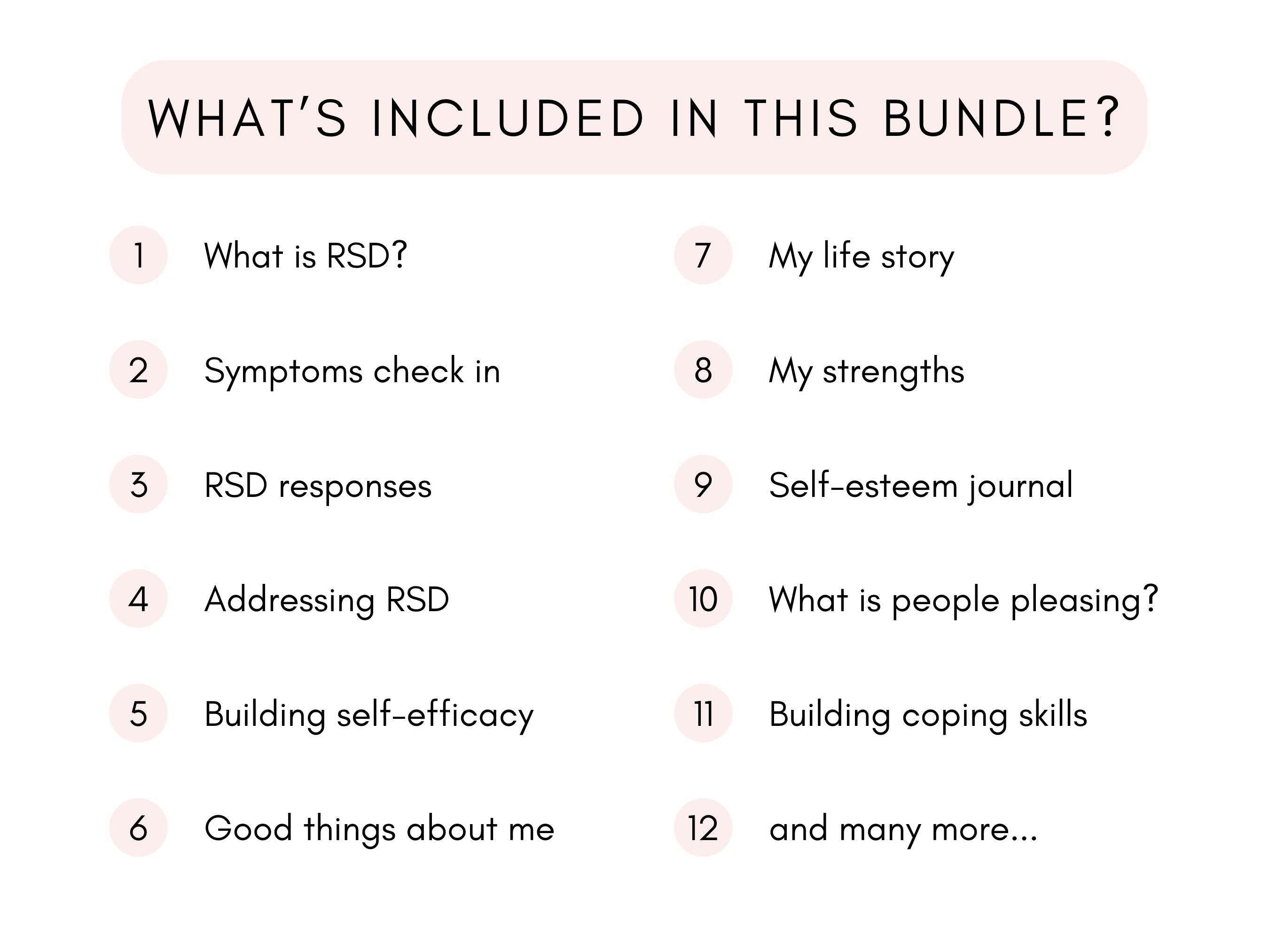 Rejection Separation Worksheet.pdf Rejection Sensitive Dysphoria Worksheets | My Thriving Mind