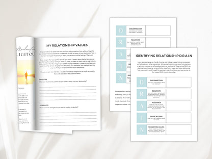 Relationship Values Worksheets PDF