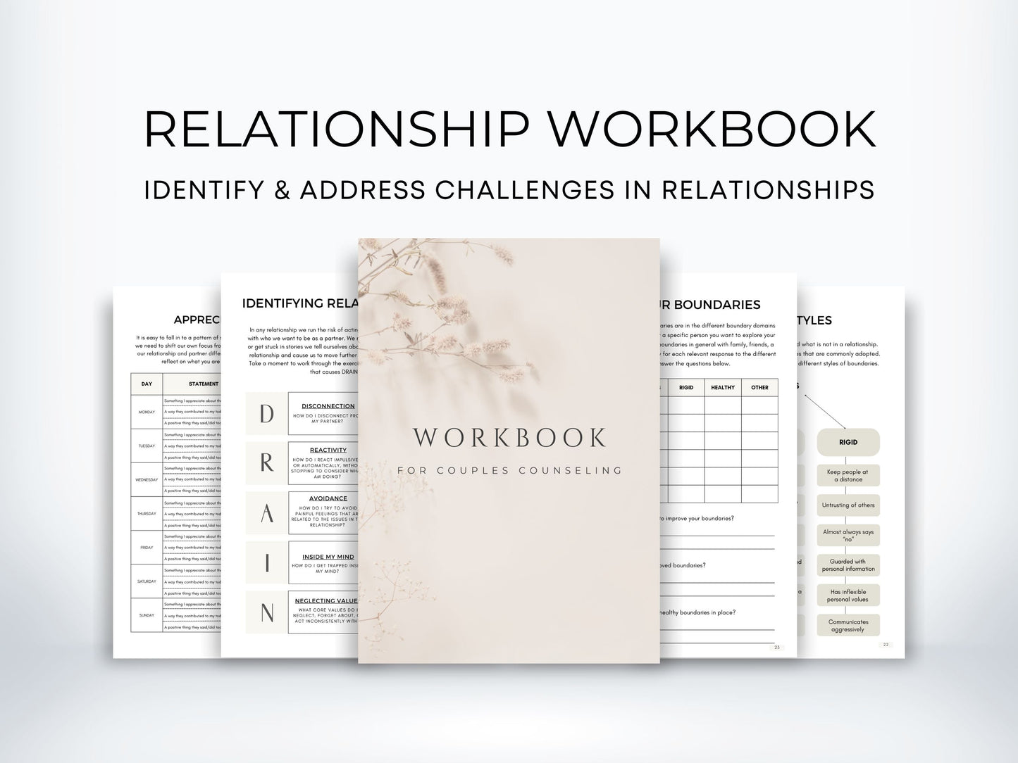 Relationship Workbook for Couples PDF