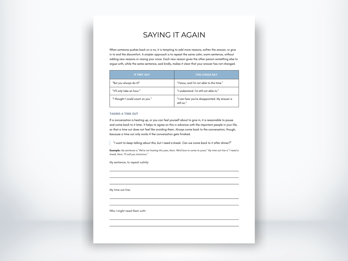 Saying It Again PDF