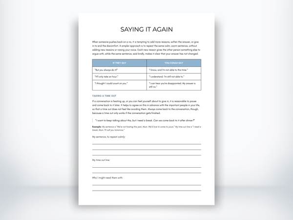 Saying It Again PDF