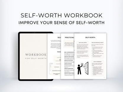 Self Worth Workbook Bundle