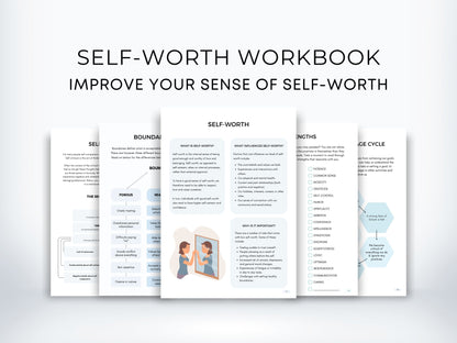 Self Worth Workbook Bundle