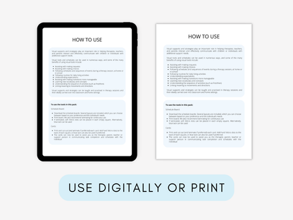 Sensory Diet Therapy Worksheets
