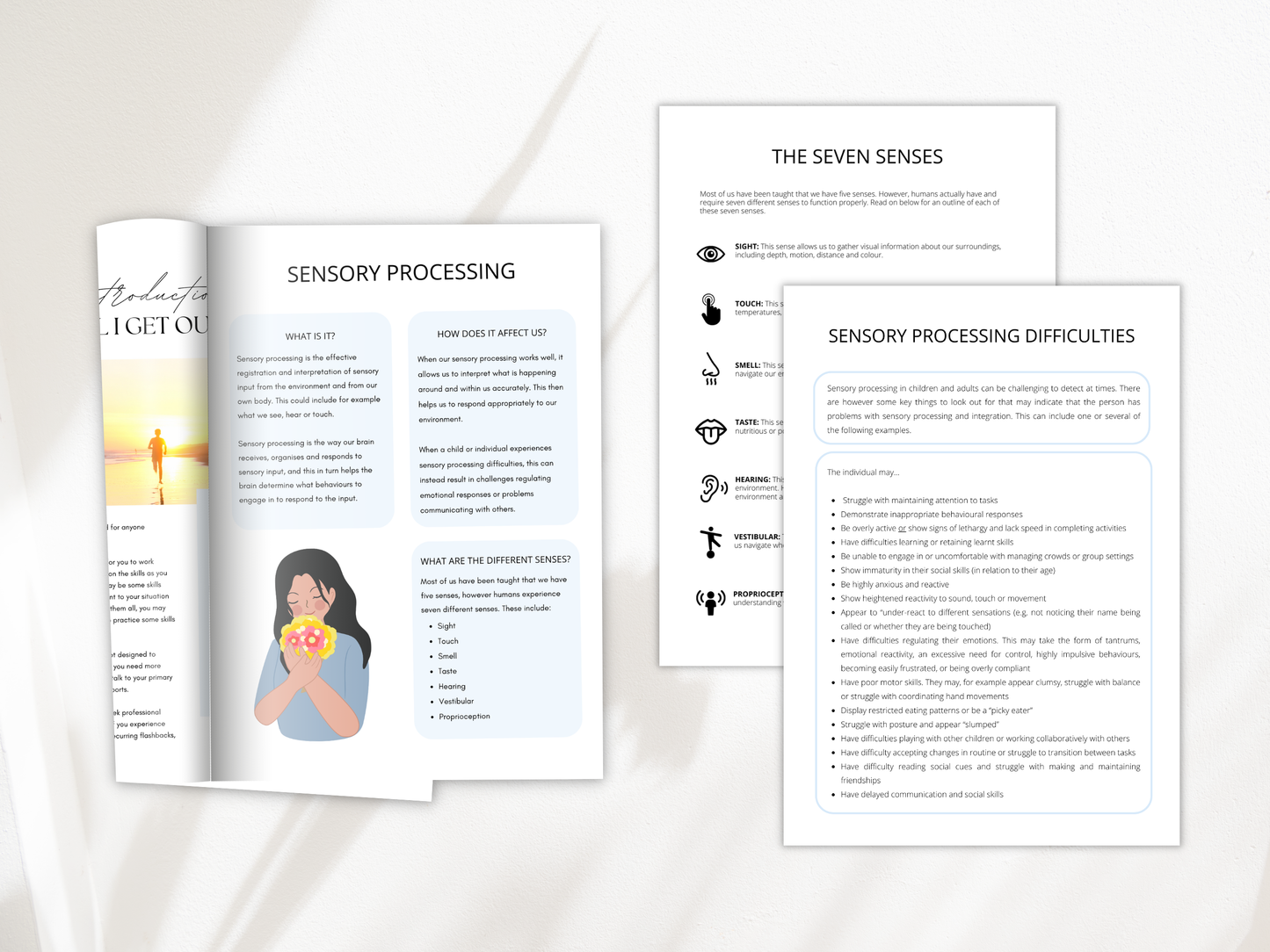 Sensory Seeking Behaviour Worksheets