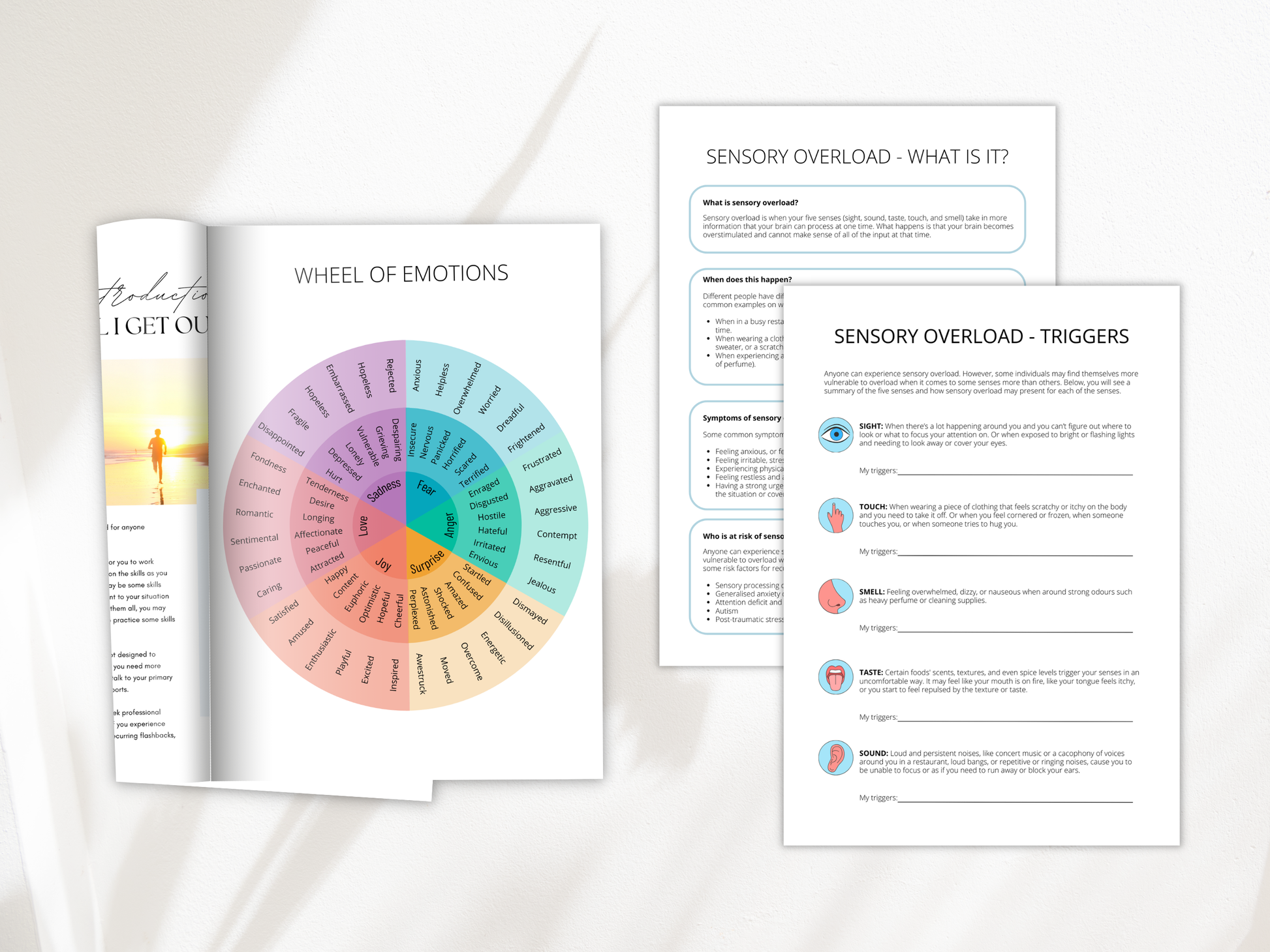 Sensory Soothing Worksheets PDF