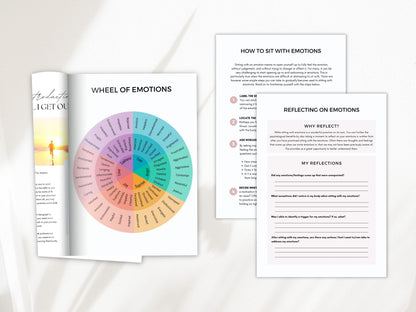 Sitting with Emotions Worksheets PDF