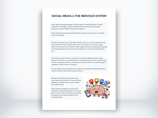 Social Media And The Nervous System Handout PDF