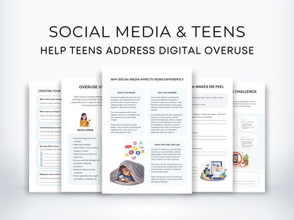 Social Media & Teens Worksheets