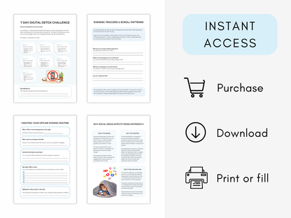 Social Media & Teens Worksheets