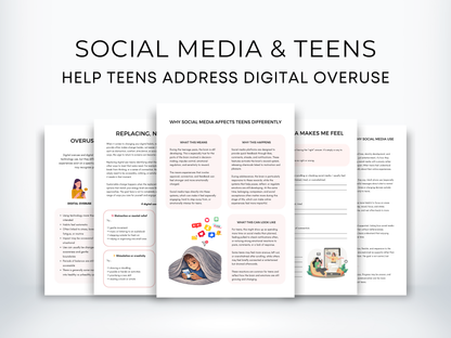 Social Media & Teens Worksheets