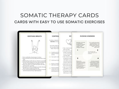 Somatic Therapy Exercise Cards